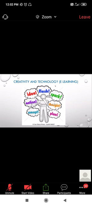 St. Mark's Girls School, Meera Bagh - Webinar: Traditional Teaching to 21st Century teaching : Click to Enlarge
