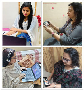 St. Mark's Girls School, Meera Bagh - CBSE Webinar : Care, Compassion and Communication …way forward to stress free living : Click to Enlarge