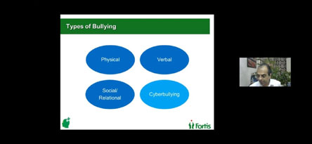 St. Mark's Girls School, Meera Bagh - Bully to buddy workshop : Fortis : Click to Enlarge