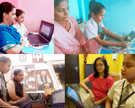 St. Mark's Girls School, Meera Bagh - Webinar on Health and Hygiene : Click to Enlarge