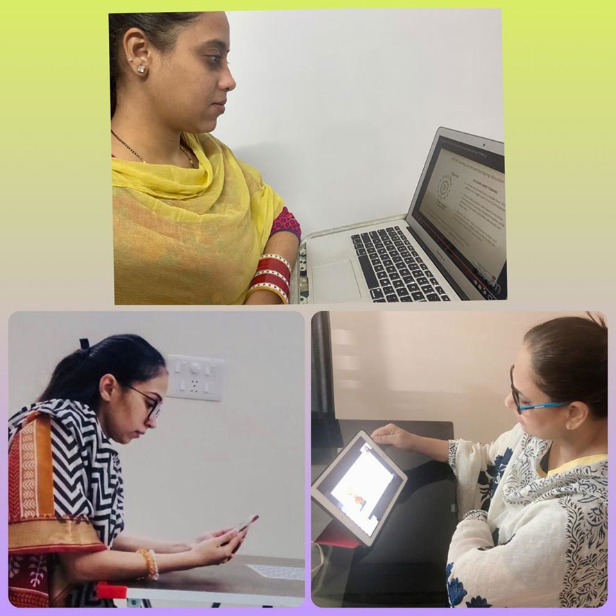 St. Mark's Girls School, Meera Bagh - Webinar organised by Orient Blackswan : Empowering the Learner: from Rote learning to Critical thinking : Click to Enlarge