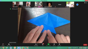 St. Mark's Girls School, Meera Bagh - Online Origami Workshop for Class 6 : Click to Enlarge