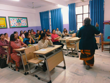 St. Mark's World School, Meera Bagh - The Character of School Workshop : Click to Enlarge