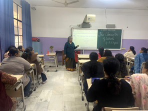 St. Mark's World School, Meera Bagh - The Character of School Workshop : Click to Enlarge