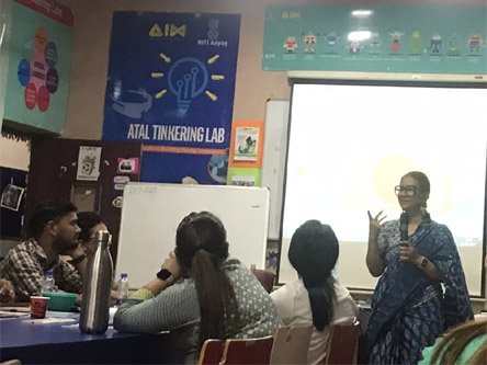 St. Mark's World School, Meera Bagh - Workshop on Learning Outcomes and Pedagogies conducted by Dr. Shergill : Click to Enlarge