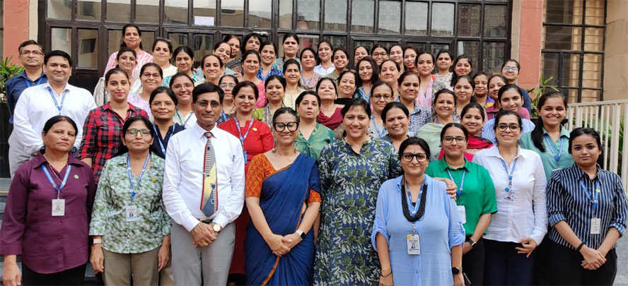 St. Mark's World School, Meera Bagh - Training Programme on NEP-2020 by Dr. Sabina Shergill : Click to Enlarge