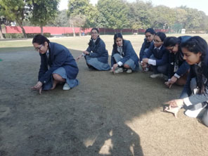 SMS, Girls School - Traditional Games Activities for Classes VI-VIII and IX-XII : Click to Enlarge