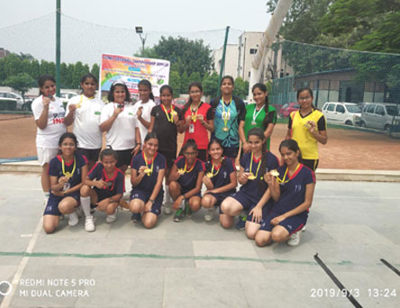 SMS Girls School - Speedball Zonal Competition : Click to Enlarge