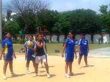 SMS Girls School - Throwball : Click to Enlarge